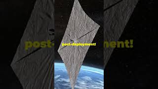 NASAs Solar Sail First Photo Revealed  shorts [upl. by Charmane]