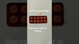 Naproxen tablet ip 250mg Used as pain killer [upl. by Geffner503]