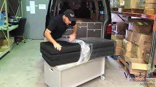 Converting a Volkswagen T6 Caravelle in minutes to a Campervan [upl. by Sire]