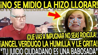 NO SE MIDIO ANGEL VERDUGO CONTR4 XOCHITL quotYA NO ERES NADIE CALLATE LA BOCA NO SEAS RID1CUL4quot [upl. by Shanley]