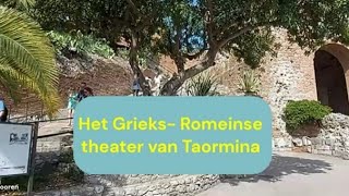 Sicilië  Het GrieksRomeinse theater van Taormina [upl. by Michel]