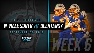 HS Football  Westerville South at Olentangy 92818 [upl. by Annoyed92]