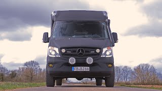 Der Krankenwagen 🚑 Campervan wird höher gelegt und bekommt eine Zusatz Luftfederung von Goldschmitt [upl. by Melton]