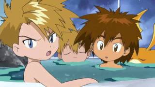 Digimon Bath Tub Scene with Subs [upl. by Syned]