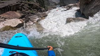 WHATS IN THE BOX  Clarks Fork Yellowstone Kayaking [upl. by Iaw]