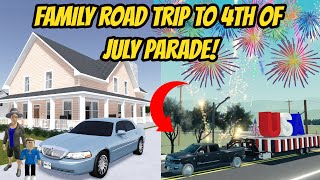 Greenville Wisc Roblox l Family Road Trip 4th of July Parade Special Roleplay [upl. by Intyrb]