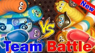 Wormateio © Best Wormateio Team Battle Gameplay New Update Play 2017  Wormate Hack World Record ✓ [upl. by Aroon]