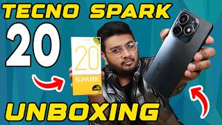 Tecno Spark 20 Unboxing  Price In Pakistan [upl. by Arelus340]