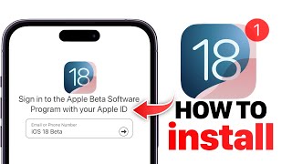 How To install iOS 18 BETA 1 FREE NO Computer [upl. by Farland871]