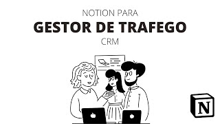 Notion para Gestor de Tráfego  Página CRM [upl. by Repinuj]