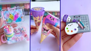 Easy craft ideas miniature craft  easy to make paper craft  how to make  DIY school project [upl. by Ellened]