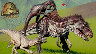 LOS INDORAPTORES ATACAN EN GRUPO CON ESTE MOD Trailer nuevos dinosaurios Jurassic World Evolution 2 [upl. by Akirdna]