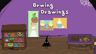 잠시 예술가 마녀가 되어 그림을 만드는 게임 Brewing Drawings [upl. by Siramed]