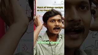 biology concepts footlab classes Rohit [upl. by Tiena500]