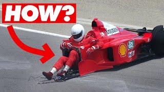 Investigating the WEIRDEST Formula 1 Crash Ever [upl. by Nuahsal]