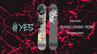 YES Snowboards 2425 Basic UNINC Romain De Marchi [upl. by Eserehs]