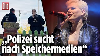 Nach NaziEklat StaatsschutzRazzia bei Melanie Müller  Leipzig [upl. by Aeirdna653]