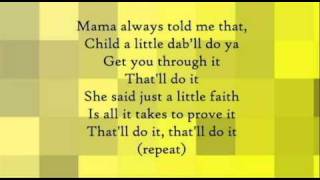 Thatll Do It by Anointed Lyrics [upl. by Akinom425]