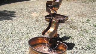 Copper Garden Fountain  Riverscape 3 [upl. by Staw]