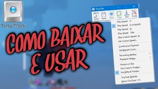 COMO BAIXAR E USAR TINYTASK PARA FARM AFK 2021 [upl. by Wise]