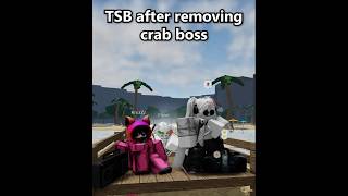 annoying crab boss tsb roblox tsb thestrongestbattlegrounds [upl. by Bonnice]