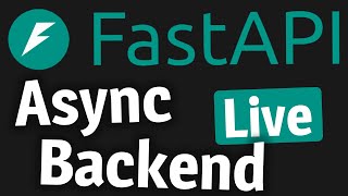 Learn Python  Build a FastAPI Server LIVE [upl. by Aneala]