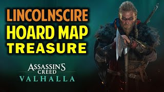 Lincolnscire Treasure Hoard Map Location amp Solution  Assassins Creed Valhalla [upl. by Hannazus]