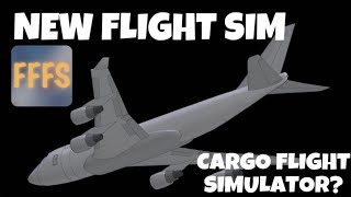 New Roblox Flight Simulator Cargo Flight sim PokoTheDinosaur [upl. by Erret]