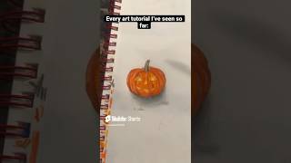 Halloween ✋🤩💀🎃art tutorials be like shorts tiktok youtube ￼ [upl. by Agostino]