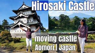 Hirosaki Castle  moving castle of Japan  Aomori Japan 4K [upl. by Erasmo630]