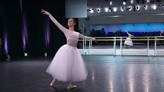 Marianela Nuñez rehearses The Royal Ballets Giselle WorldBalletDay 2021 [upl. by Shandy]