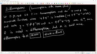 Diffeomorphism [upl. by Kirch]