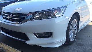 2014 Honda Accord Touring V6 Start Up Exhaust and Review Tour [upl. by Demb]