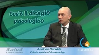 Cosè il Disagio Psicologico [upl. by Laumas]