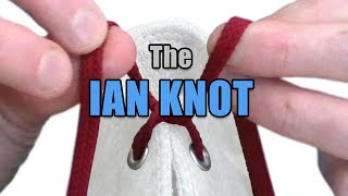 The “Ian Knot” the worlds fastest shoelace knot – Professor Shoelace [upl. by Nordin]