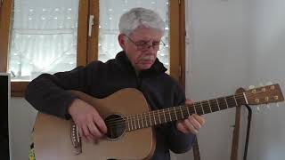 Il Faut Que Je Men Aille  Guitar Cover  Tab  Graeme Allwright [upl. by Ilrac]