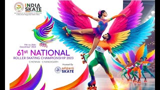 ARTISTIC  DAY2  61ST NATIONAL ROLLER SKATING CHAMPIONSHIP 2023 CHENNAI LIVE [upl. by Eaned]