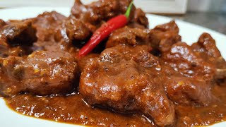 How to cook Pork Caldereta Lutong Batangas [upl. by Nosmoht]