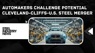 Automakers Challenge Potential ClevelandCliffsUS Steel Merger [upl. by Enniroc]