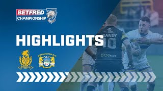 Highlights  Whitehaven v Workington Town [upl. by Ilojna]