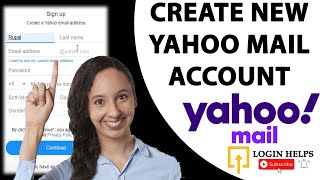 How to Create Yahoo Mail Account Register Yahoo Mail Account Sign Up [upl. by Sllew]