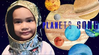 The Planets Song for Kids  Solar System Song [upl. by Zebedee]