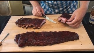 3 2 1 smoked BBQ ribs [upl. by Gilberta]