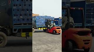 Fast Forklift Driver 💯🔥💯🔥 automobile forkliftdriver shortsviral [upl. by Bonine]