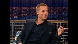 Brad Pitt on “True Romance” and “Troy”  Late Night with Conan O’Brien [upl. by Mendoza]