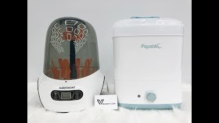 Papablic vs Baby Breeza Baby Bottle Electric Steam Sterilizer and Dryer [upl. by Rehptosirhc990]