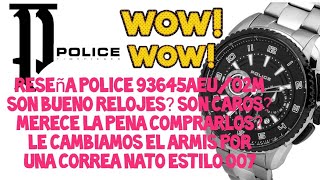 🔴POLICE WACHT reseña completa modelo 93645AEU02M [upl. by Lorusso]