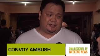 GMA RTV Weekend News Convoy Ambushed in Pangasinan [upl. by Noe]