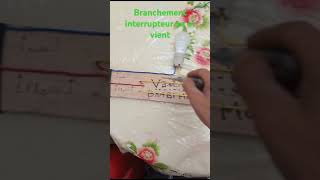 Branchement interrupteur va et vient [upl. by Garvy]