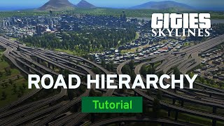 Road Hierarchy with Czardus  Tutorial  Cities Skylines [upl. by Aivatnahs]